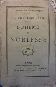 Bohème et noblesse.