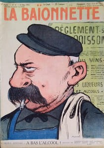 La baïonnette N° 37 : A bas l'alcool.