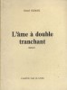 L'âme à double tranchant. Roman.. SLIMAK Daniel Illustrations de D. Thevenin.