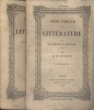 Cours familier de littérature. Un entretien par mois. 18 e et 19e entretiens : Alfred de Musset.. LAMARTINE Alphonse de 