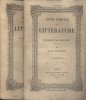 Cours familier de littérature. Un entretien par mois. 18 e et 19e entretiens : Alfred de Musset.. LAMARTINE Alphonse de 