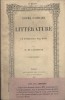 Cours familier de littérature. Un entretien par mois. 24e entretien : Homère - L'Odyssée.. LAMARTINE Alphonse de 