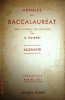 Annales du baccalauréat 1951 : Allemand. Fascicule 5.. ANNALES DU BACCALAUREAT 1951 