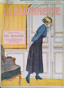 La baïonnette N° 56 : Les Fräulein.