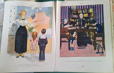 La baïonnette N° 56 : Les Fräulein.