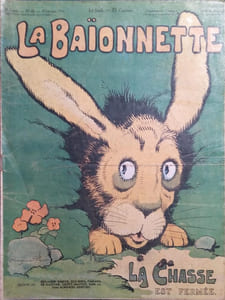 La baïonnette N° 68 : La chasse est fermée.