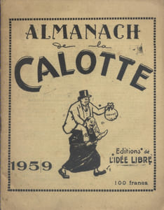 Almanach de La Calotte 1959.