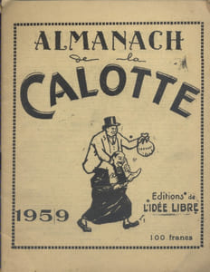 Almanach de La Calotte 1959.