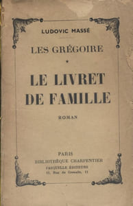 Le livret de famille. (Les Grégoire - 1).