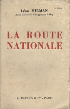 La route nationale.. MIRMAN Léon
