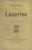 Lazarine.. BOURGET Paul 