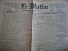 Le Matin du 17 octobre 1898.. LE MATIN 