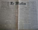 Le Matin du 12 octobre 1898.. LE MATIN 