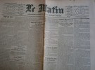 Le Matin du 8 octobre 1898.. LE MATIN 