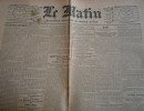 Le Matin du 5 octobre 1898.. LE MATIN 