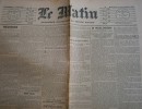 Le Matin du 28 septembre 1898.. LE MATIN 