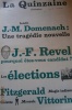 La Quinzaine Littéraire N° 23.. LA QUINZAINE LITTERAIRE 