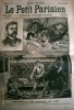 Le Petit Parisien - Supplément littéraire illustré N° 9 : Assassinat en chemin de fer; M. Eiffel; Abordage des paquebots belges en face de Dunkerque. ...