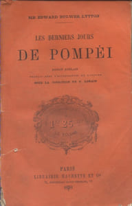 Les derniers jours de Pompéi. Roman anglais.