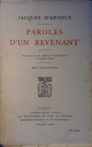 Paroles d'un revenant.