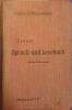 Erstes Sprach und Lesebuch. Lectures allemandes. Classes de sixième et de cinquième.. CLARAC E. - WINTZWEILLER E. 