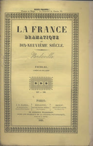 Faublas. Comédie en cinq actes mêlée de chants.