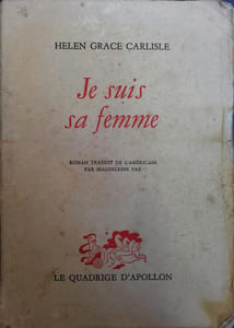 Je suis sa femme.