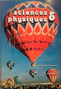 Sciences physiques. Classe de 5e. Livre de l'élève.