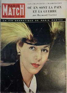 Paris Match N° 131 : Maria Montez en couverture - Amérique - Corée - Porcelaine de Sèvres - Match Turpin-Robinson - Les pécheresses de Béthanie ...