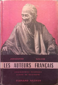 Les auteurs français. Explications françaises, lectures suivies et dirigées. Collèges techniques (nouveaux programmes).
