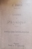 Leçons de physique (Acoustique, optique, électricité et magnétisme). A l'usage des élèves de seconde moderne.. BASIN J. 