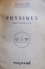 Physique. Classes de Seconde A et B.. EVE Georges 