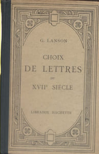 Choix de lettres du dix-septième siècle.