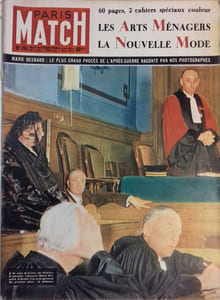 Paris Match N° 155 : Marie Besnard en couverture - Arts ménagers - Nouvelle mode, une page d'humour par Mose - Elisabeth et Philip ...