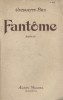 Fantôme. Roman.. PAUL Georgette 