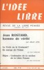 L'idée libre. 1980. N° 130 : Jean Rostand - En marge de l'Islam… Revue de la libre pensée.. L'IDEE LIBRE 1980 