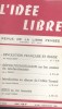 L'idée libre. 1989. N° 182. Revue de la libre pensée.. L'IDEE LIBRE 1989 