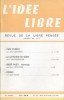 L'idée libre. 1996. N° 223. Revue de la libre pensée.. L'IDEE LIBRE 1996 