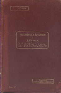 Leçons de psychologie. Leçons, Résumés, Devoirs. (Programmes de 1905).