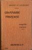 Grammaire française complète. Exercices. A l'usage de l'enseignement secondaire et de l'enseignement primaire supérieur.. BRACHET A. - DUSSOUCHET J. 