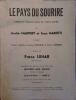 Le pays du sourire. Opérette romantique en 3 actes d'après Victor Léon - Ludwig Herzer et Fritz Löhner. Adaptation française de André Mauprey et Jean ...