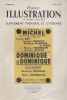 France illustration, supplément théâtral et littéraire N° 82 : Dominique et Dominique, comédie en 3 actes de Jean Davray.. FRANCE ILLUSTRATION ...