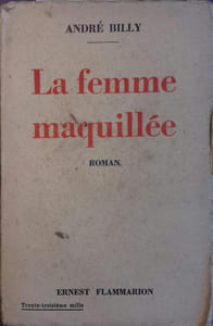 La femme maquillée. Roman.