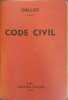 Code civil.. DALLOZ 