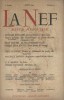 La Nef N° 9 : Romain Rolland - Pierre Jean Jouve - Emil Ludwig - Maurice Druon - Ramuz .... LA NEF 