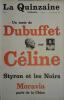 La Quinzaine Littéraire N° 37.. LA QUINZAINE LITTERAIRE 