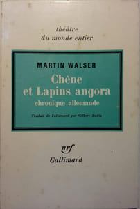 Chêne et lapins angora. Chronique allemande.