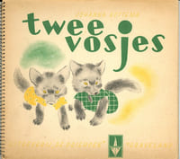 Twee vosjes. [Deux petits renards].
