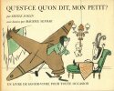 Qu’est-ce qu’on dit, Mon Petit ?. SENDAK (Maurice). JOSLIN (Sesyle).
