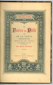 La Farce du pâté et de la tarte.